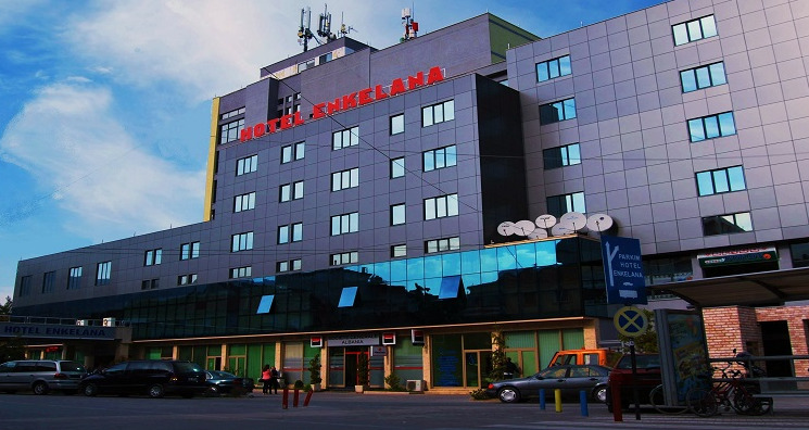 Hotel Enkelana Pogradec Exterior foto